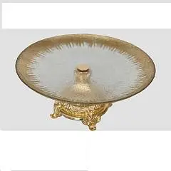 Блюдо на ножке  Блеск 33 см, фото №1