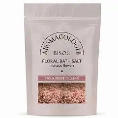 Соль д/в BISOU Aromacologie Успокаивающая гибискус 330г, фото №1
