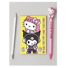 Блокнот А7 40л кл "Hello Kitty and friends" скрепка, фото №1