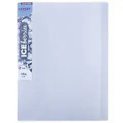 Папка с 20 вкладышами "Iceberries" A4, 600мкм, 20мм, лед, фото №1