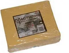 Пластилин скульптурный Гамма "Студия" телесный мягкий 500г пакет, фото №1