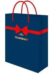 Сумка подарочная "Красный бант" 40*47*8см, фото №1