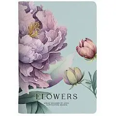 Тетрадь 40л КЛЕТКА "Peony", фиолетовый, фото №1