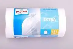 Пакеты для мусора 18л 50шт EXTRA 45х56см (ПНД) (белый), фото №1