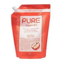 Средство д/мытья посуды Pure Apple Balm концентр.яблоко 1 л, фото №1