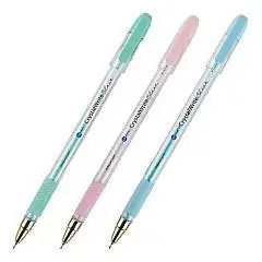 Ручка шариковая"CrystalWrite.Zefir" 0.38 ММ, СИНЯЯ(3 цв корп), фото №1