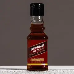 Гель д/д виски (алк) «Первый во всём» ирланд виски 100мл, фото №1