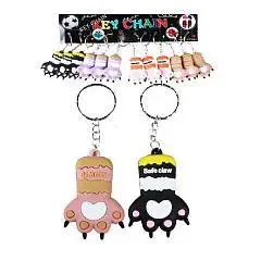 Брелок детский Лапка животного 10см в асс, фото №1