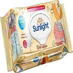 Влажные Салфетки SUNLIGHT BABY ECO Лиса 120шт, фото №1