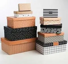 Коробка подарочная "Универсальная" 26 х 17 х 10 см 10-8, фото №1