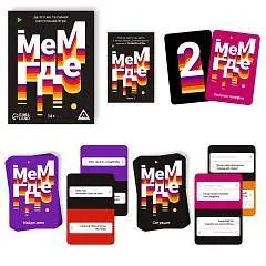 Игра настольная «Мем где…» 110 карт 14+, фото №1