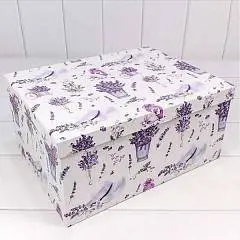 Коробка подарочная "Лаванда" прямоуг 24,3*17,6*10,5см 10-5, фото №1