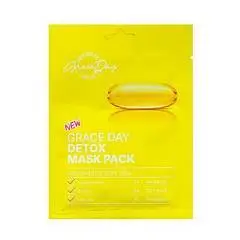Маска д/л ткан Grace Day, Детокс, 27 мл, фото №1