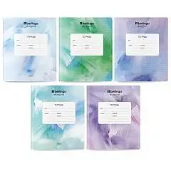Тетрадь 24л КЛЕТКА "Colorsoft", 80г/м2, ассорти, фото №1
