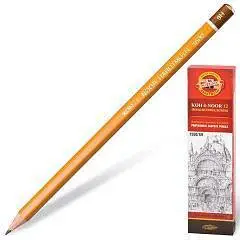 Карандаш чернографитный "Koh-i-Noor" 9H, фото №1