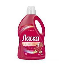 Жидкость для стирки "Ласка" 3л Сияние цвета, фото №1