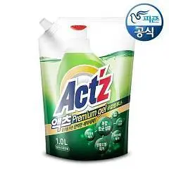 Конц. гель PIGEON"Act’z Premium Gel"д/стирки, аромат эвкалип 1л, фото №1